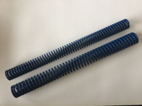 进口合金钢模具弹簧 进口公制蓝色扁弹簧 进口公制兰弹弓 300mm