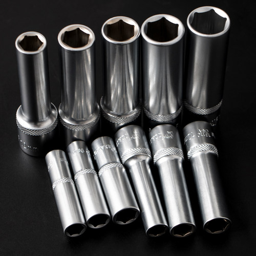 内六角加长套筒14mm空心18电动扳手24全套头大飞27mm19mm1/2汽修6