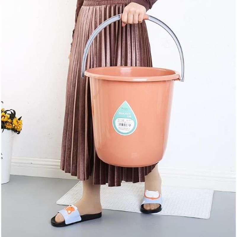 加厚大号耐摔塑料手提水桶家用洗衣桶子储水桶洗车圆桶洗衣洗澡桶