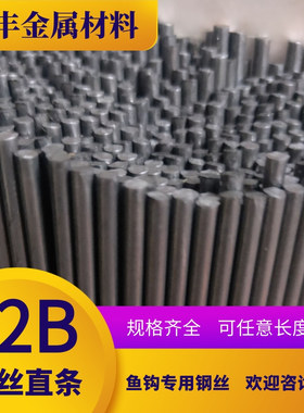 82B弹簧钢丝直条 高碳素弹簧钢丝直条  鱼钩钢丝支架用钢丝直条