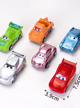 六一儿派童节生日蛋糕装饰卡通28477小汽车摆件烘焙小车车子对装