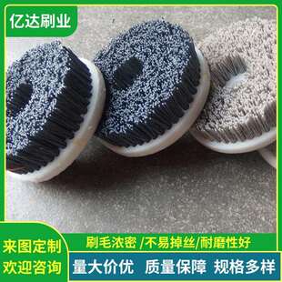 厂家来图加 工圆盘刷 异型圆盘刷磨料丝圆盘刷表面处理抛光研磨刷