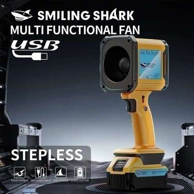 Powerful wind lighting and dust removal vehicle equipment