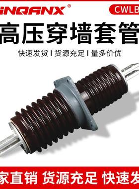陶瓷CWLB-10-12KV/630A1250A2000A户外高压铝导体穿墙套管铝排直