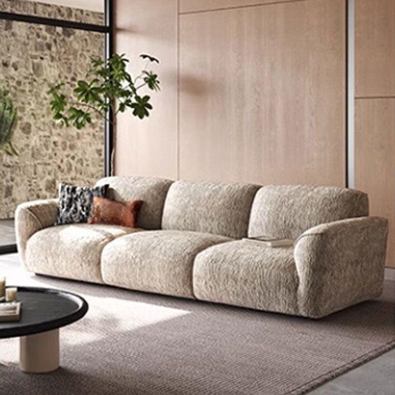 格兰德沙发布艺直排客厅简约现代雪尼尔轻奢靠背可调节小户型沙发