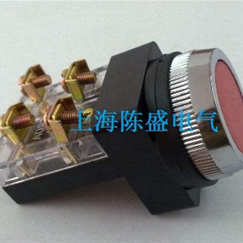 铜件 PB-30 平头自复按钮开关 不带灯不带锁 一开一闭 KS系列