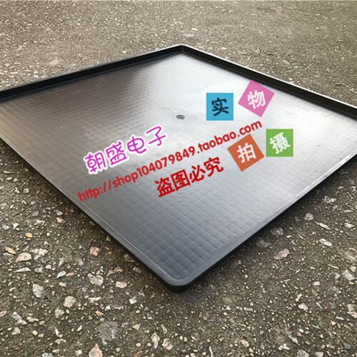 加厚正方形防静电托盘塑胶方盘电子零件盒ESD黑色方盘防静电胶盒