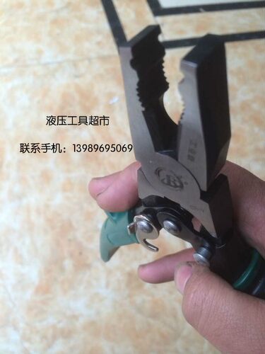 工业级铬钒合金钢省力8寸钢丝钳省力老虎钳断线钳子200mm1