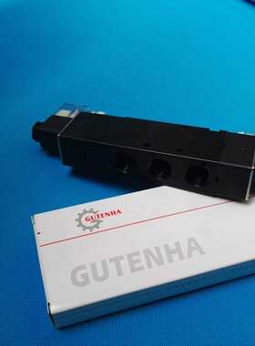 三位五通气动电磁控制阀换向阀4V330C-0810AC220.36.24380V电磁阀