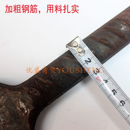 加粗螺纹钢锻打一体多功能铲刀清洁墙面农用铲土园林铲子户外工具