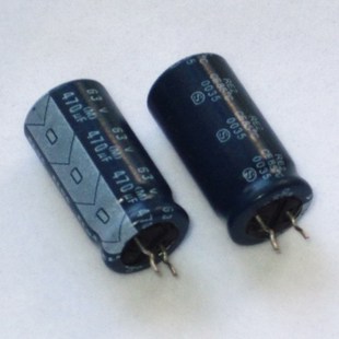 原装全新日本ELNA 63V470uF/470u63V 蓝袍电解电容 普通品