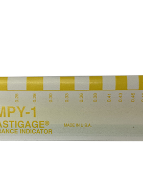 MPY-1黄色曲轴间隙量规塑料线间隙规美国进口轴瓦间隙规0.23-0.51