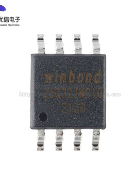 原装正品 贴片 W25Q32JWSSIQ SOIC-8 1.8V 32M-bit串行快闪记忆体