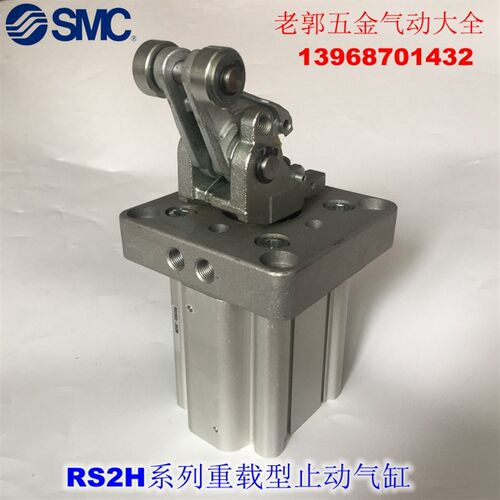 全新 RS1H63TN TF-30DM DL BL BM TL TM-D DC重载型止动气缸