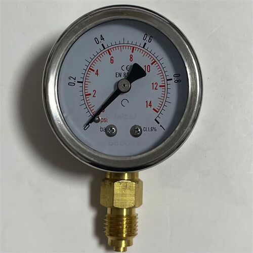 yn-50 160bar 2300psi leipai 抗震压力表外壳50-57mm 防震充油表