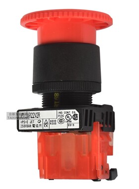 全新原装正品富S士22厘急停开关AR22V2R-01 11R紧急停止按钮蘑菇