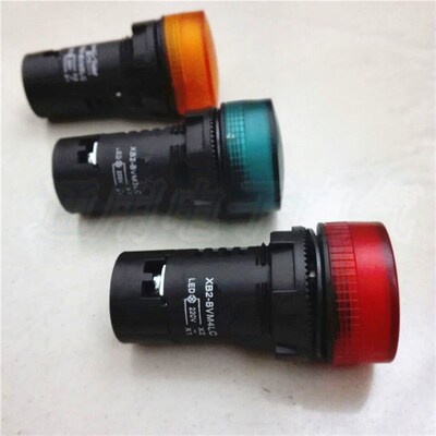 LED指示灯 信号灯 XB2-BVM3LC绿 4LC红 5LC黄 6LC蓝 1LC白 XB2BVB