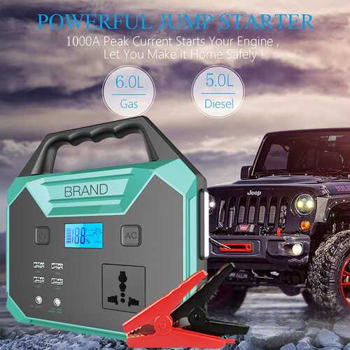 AC DC Power Station Solar Battery Inverter  for Outdoors RV