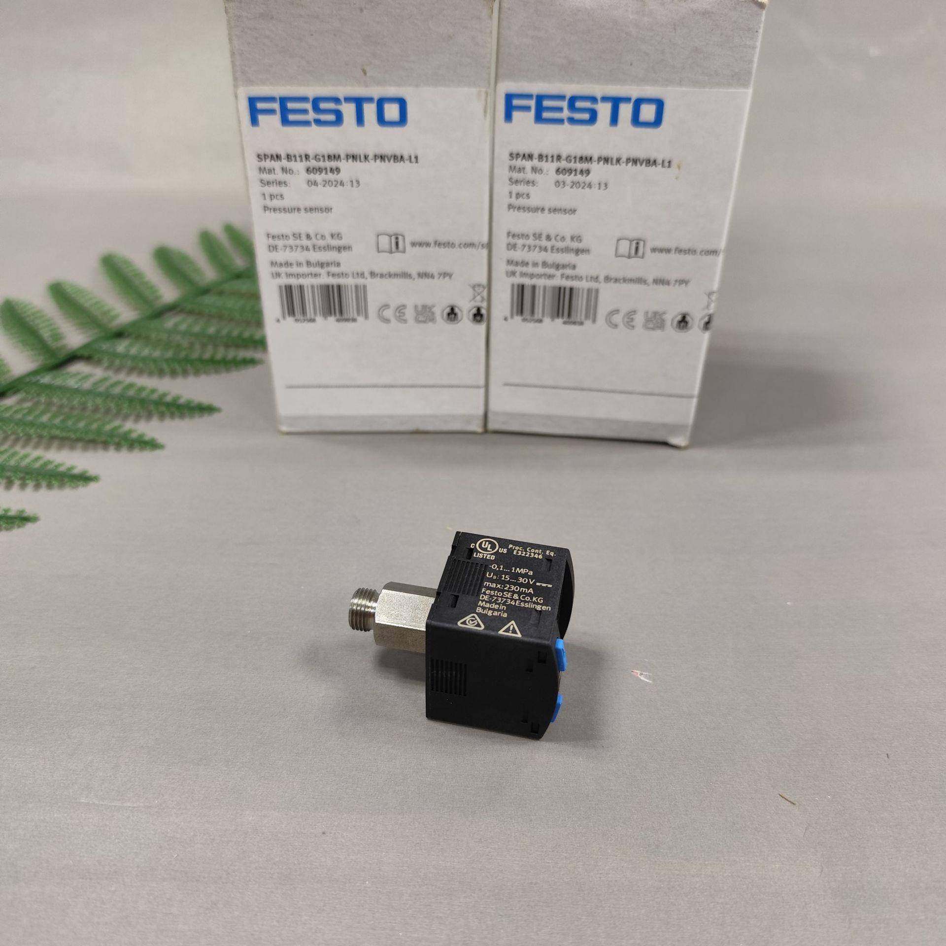 FESTO 压力传感器 SPAN-B11R-G18M-PNLK-PNVBA-L1 609149 费斯托