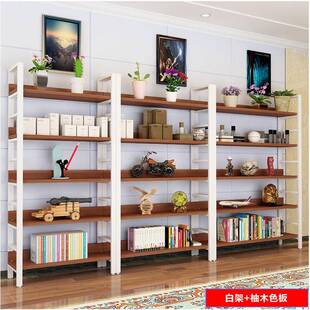 鞋架书架图书馆置物架墙壁家用客厅搁板学校收纳储物架书房