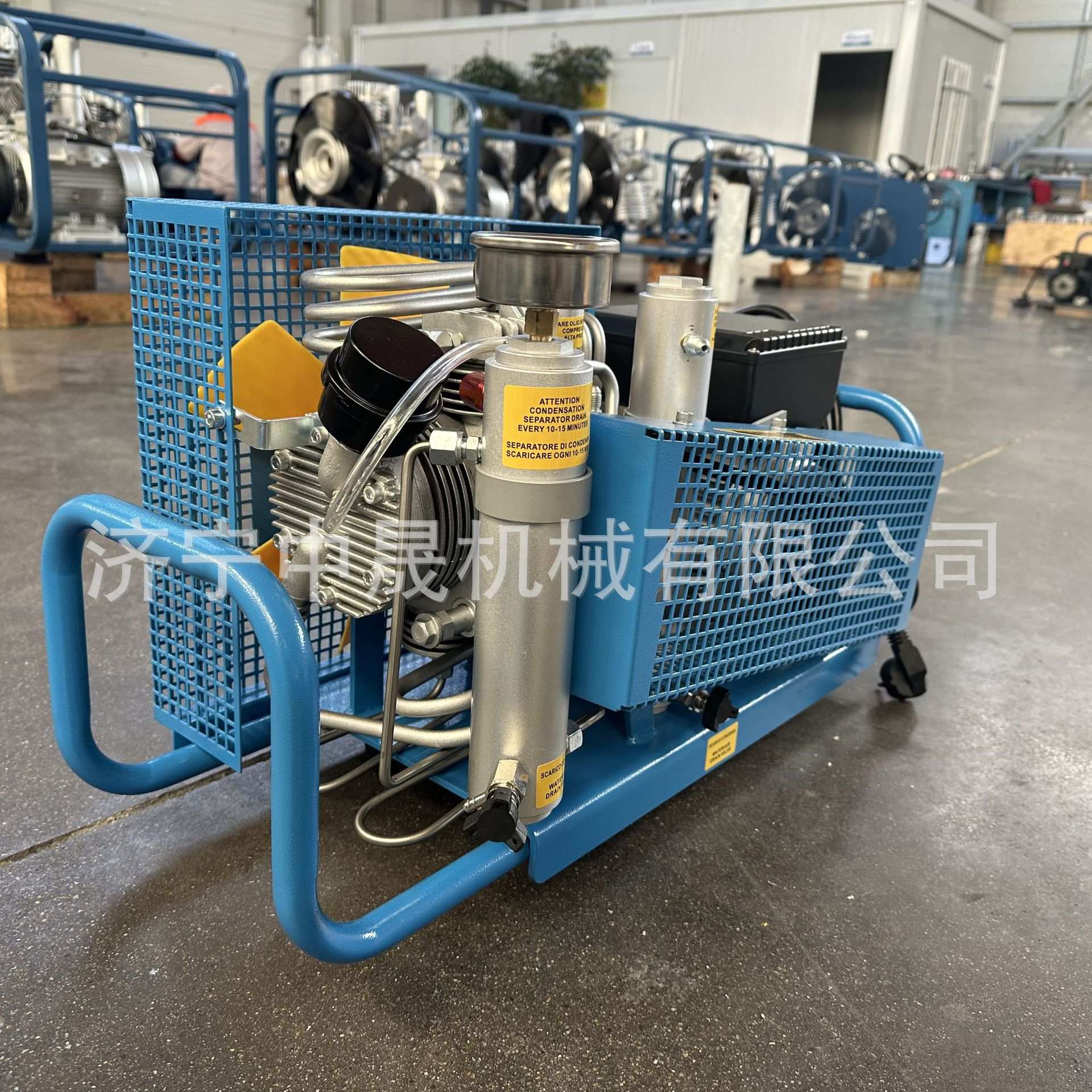 供应空气充填泵 矿山救护RZX100空气充填泵 高压空气压缩机