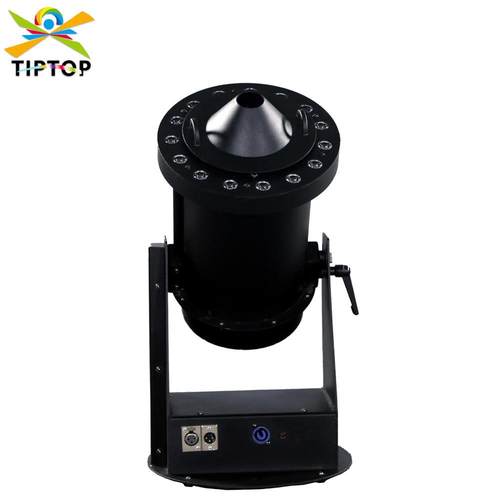 中型LED喷纸机DMX512控制流星雨彩纸喷射器15颗白光灯珠仿真火焰