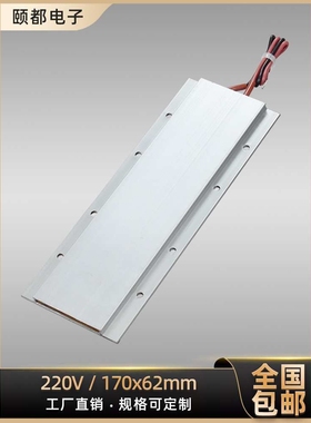600W220V绝缘恒温PTC陶瓷发热片电加热器加热板可定 制地暖配件