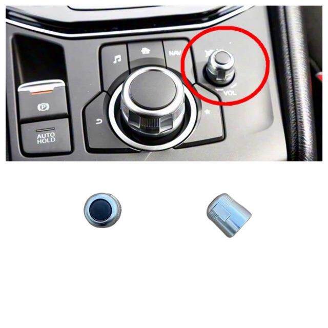 适用于马自达cx-5昂克赛拉阿特兹CX-4悦联开关旋钮多媒体开关B钮