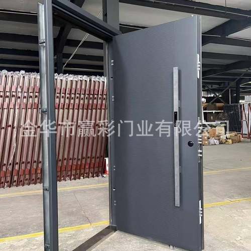 家用铝合金防盗门别墅新中式单门入户门简约大气安全门进户门工厂