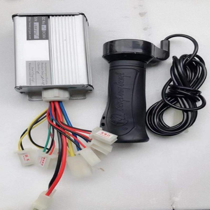 翼韵防飞车有刷控制器48V1000W36V1000W留言几v带长线转把套装