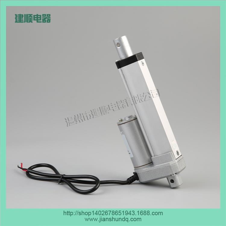 电动推杆电动百叶窗推杆电动伸缩管建顺油门推杆JS-TGZ-U1 -100MM