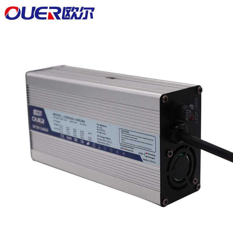 电动自行车 24V8A充电器 27.6V铅酸电池智能充电器 接头可选