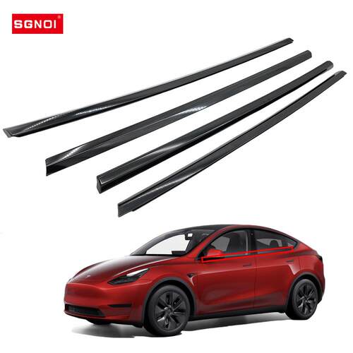 适用TESLA MODEL Y侧窗压条防尘外水切149571100D 外压条外挡水