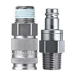 27SBAK17MPX RECTUS接头27SB AK17 MPX 外螺纹R3/8利达时快换接头