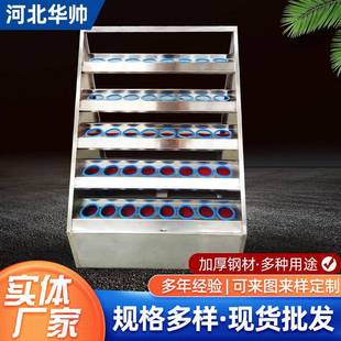 水杯收纳架工厂车间员工放置存放架休息室茶水间304不锈钢水杯架