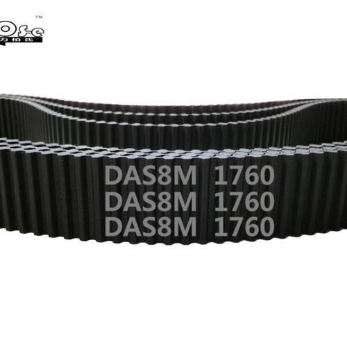 双面齿 DA S8M 1760 220齿 橡胶 O同步带 圆弧齿 传动带
