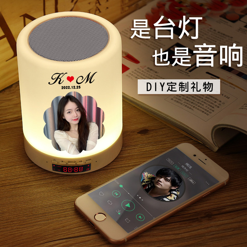 毕业季礼物送同学幼n儿园老师女友女生生日闺蜜diy定制照片实用品