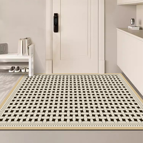 入户门垫pvc皮革门o厅门口 家用地毯进门地垫可擦免洗防滑耐脏脚