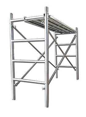 丰稚焊接架子热镀锌脚手架移动脚手架60型可焊接加工18S0长*60*17