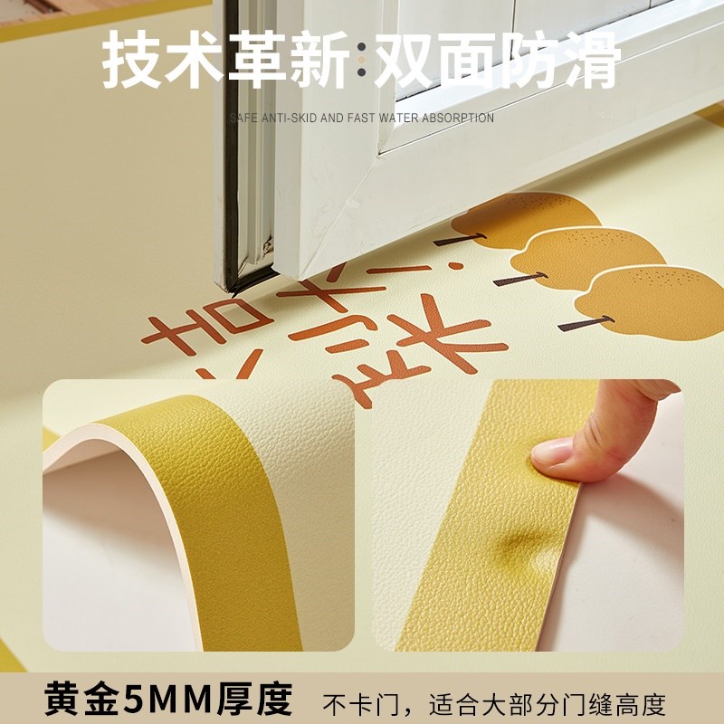 门口地垫进e门脚踏垫垫子高档家用大门口外客厅地毯防水可擦免洗