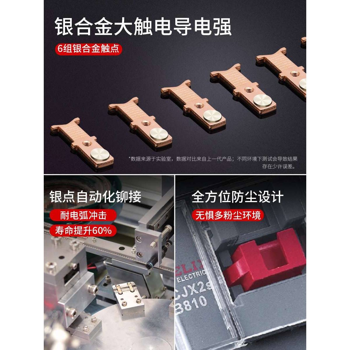 ?交流接触器CJX2S-1210单相220V 0910 1810 2510三相