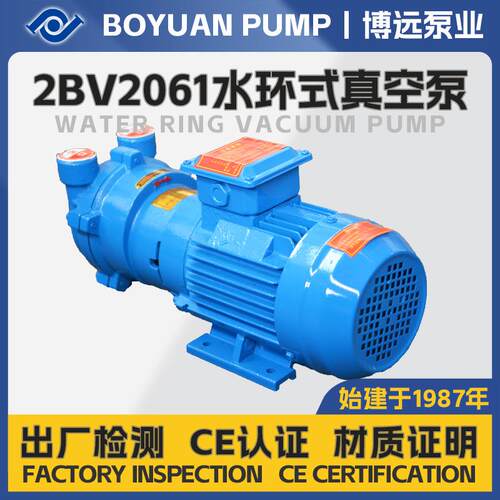 2BV2061水环真空泵1.45kW机械密封不锈钢304工业真空设备厂家现货