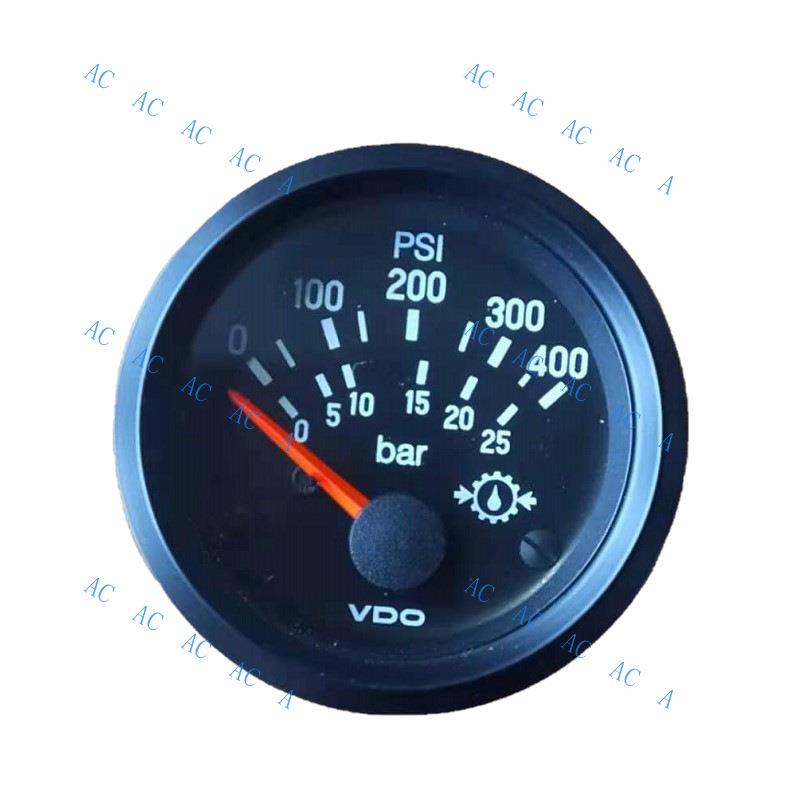VDO机油压力表2.5Mpa 25bar 4000psi 压力表350-040-021C