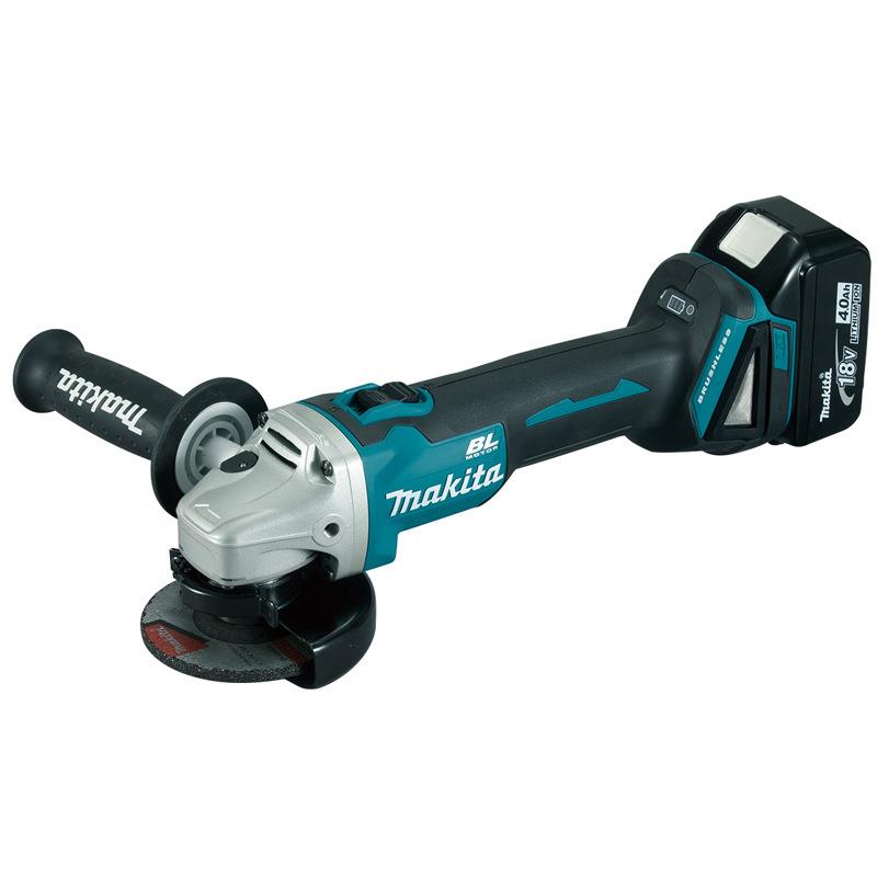 牧田 牧田18V锂电充电角磨机无刷角向磨光机100mm电动工具