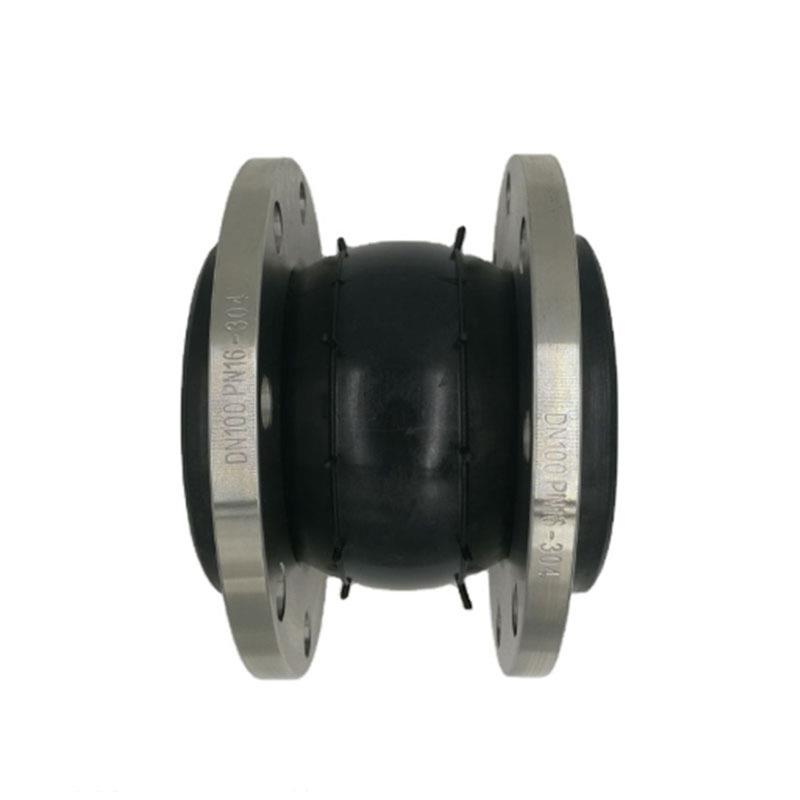 派瑞橡胶接头 天然橡胶合成橡胶接头 不锈钢法兰软接头 伸缩接头