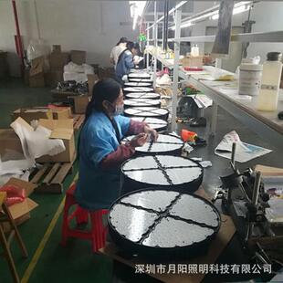 月阳投光灯外壳、100W月阳聚光灯配件、5050贴片光射灯套件