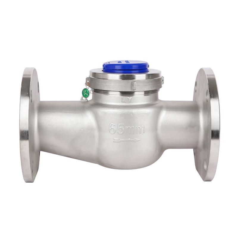 304/316不锈钢法兰式旋翼式水表 工业用冷热水干湿式防冻防腐仪表