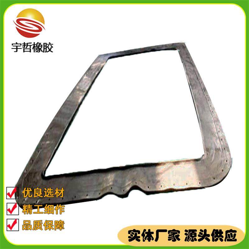 地铁止水帘布橡胶板 氯丁橡胶材质 厚度20mm 盾构洞门防水帘布