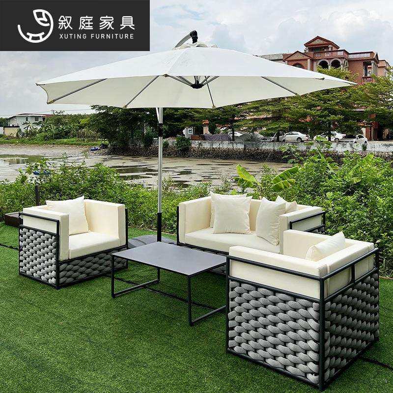 户外花园景区民宿外摆室外沙发庭院露台天台铝合金小茶几组合桌椅,鲜花速递/花卉仿真/绿植园艺,割草机/草坪机,淘宝优惠券,粉丝福利购,淘宝优惠卷