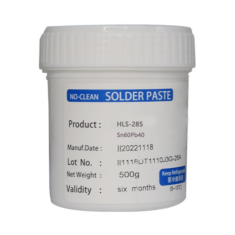 锡膏厂家贺力斯直销Sn60Pb40有铅焊锡膏6040锡膏